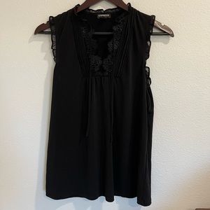 Black dressy top
